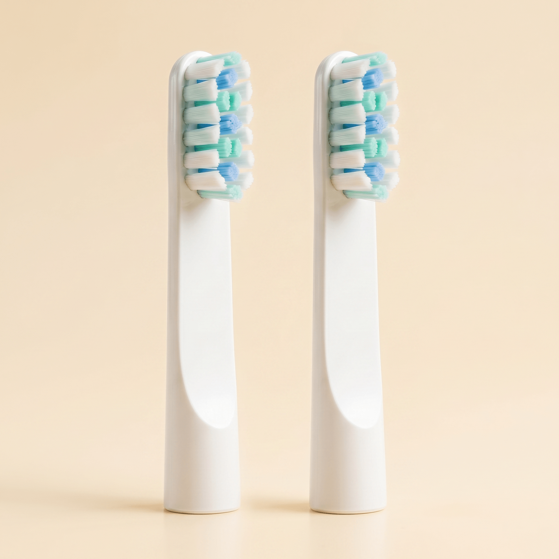 2 Testine di ricambio - Testine sostitutive spazzolino sonico | ZetaFresh